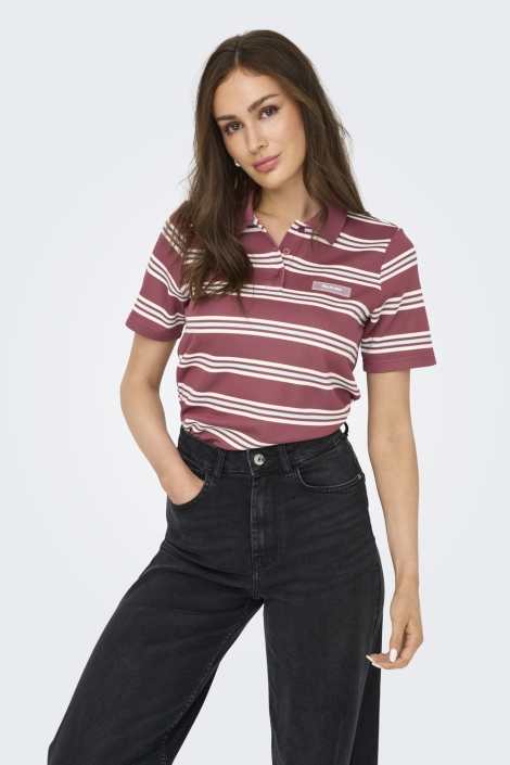 Only onlevie s/s polo top jrs
